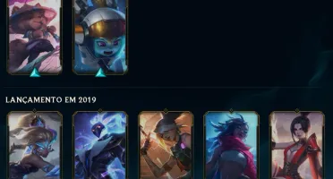 Conta League of Legends BR | Nível 491 | 64 Skins