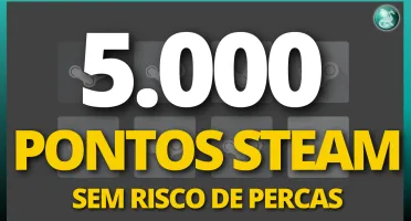 5.000 Pontos Steam (Steam Points) ON 24/7
