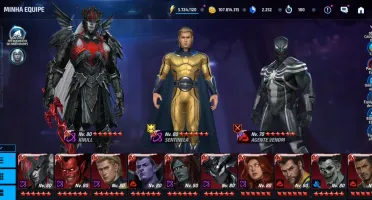 Conta Marvel future fight viu 15