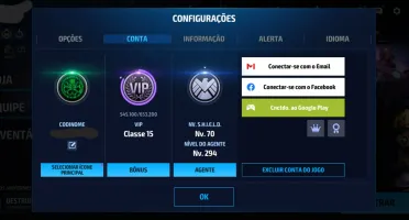Conta Marvel future fight viu 15