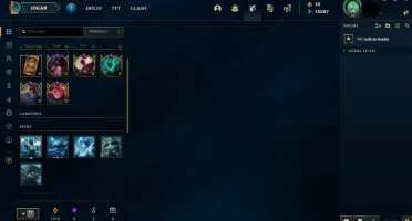 Conta league of legends (lol) Platina 2