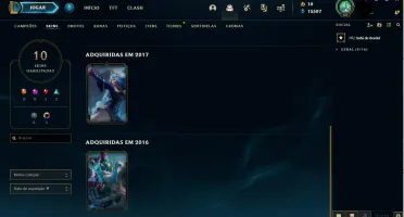Conta league of legends (lol) Platina 2