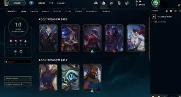 Conta league of legends (lol) Platina 2