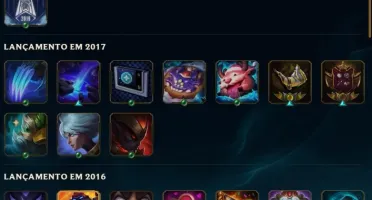 Conta LOL LVL 38 - Conta de 2013 Várias Skins Raras