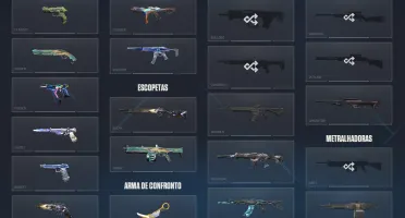 Conta de Valorant com kaarambit e varias skins