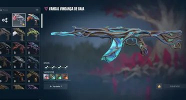 Conta de Valorant com kaarambit e varias skins