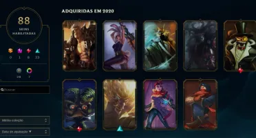 Vendo Conta de LOL ouro 2 - 88 skins