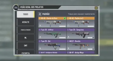Conta CoD Mobile Antiga com várias skins