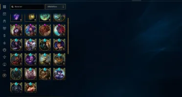 Vendo conta de lol gold 1 com 211 skins