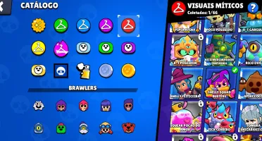 Conta De Brawl Stars > 17K | 56 Brawlers | 4 Lendários |