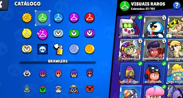 Conta De Brawl Stars > 17K | 56 Brawlers | 4 Lendários |