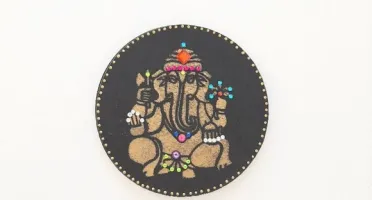 Mandala Indiana Preta