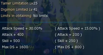 Conta DMO server Omegamon