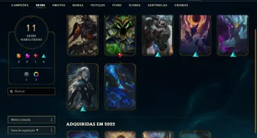Conta Mestre Lol