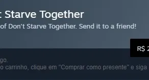 Jogo Steam! Dont Starve Toghether