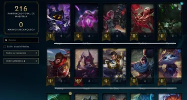 vendo conta do league of legends