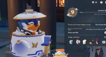 GENSHIN IMPACT AR56 COM VÁRIOS 5 ESTRELAS
