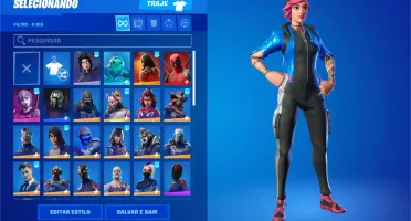 conta de fortnite, varias skins e picaretas
