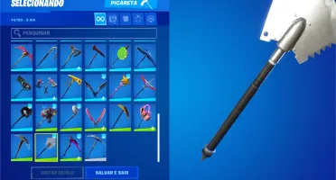 conta de fortnite, varias skins e picaretas