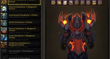 SHAMAN LVL 70 full 450´pvp com Dragonflight Season 1,2.MOG