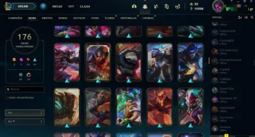 Conta lol Plat 4 season passada