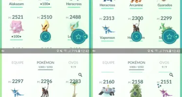 Conta de Pokémon GO