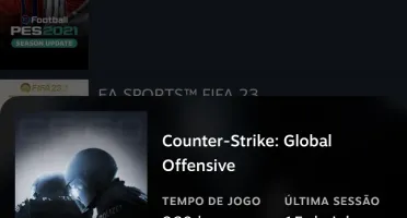 Conta steam com Prime de CS:GO e CS:GO 2 + FIFA 23 e nba2k23