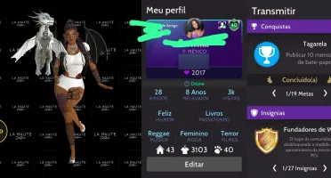 Conta Feminina avakin unissex