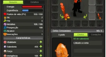 CONTA DOFUS TOUCH - SACRIER LV 185 - SERVIDOR BRUTAS