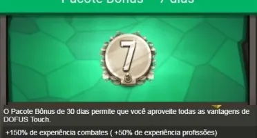 CONTA DOFUS TOUCH - SACRIER LV 185 - SERVIDOR BRUTAS