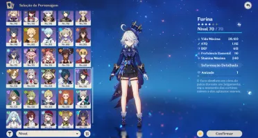 GENSHIN IMPACT (Conta pessoal) - 19 Personagens 5 ⭐ - AR 60
