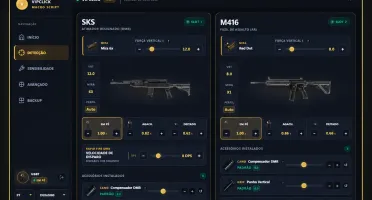 VIPCLICK Macro PUBG — Detecção, Recoil e Rapid Fire