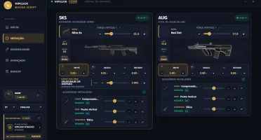 VIPCLICK Macro PUBG — Detecção, Recoil e Rapid Fire