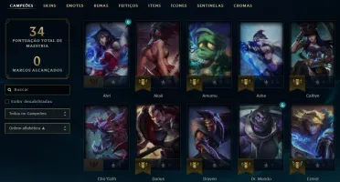 Conta League of Legends Ferro 1 MD10 1/10