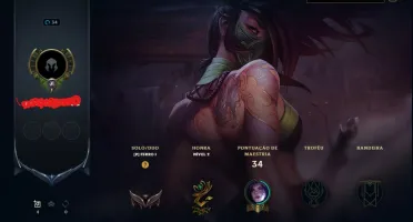 Conta League of Legends Ferro 1 MD10 1/10