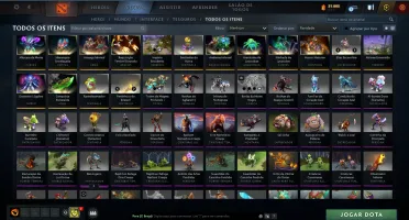 Conta Dota 2 Com itens exclusivos!