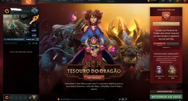 Conta Dota 2 Com itens exclusivos!