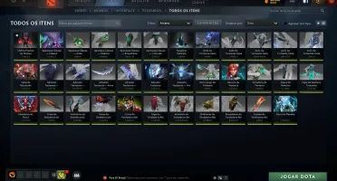 Conta Dota 2 Com itens exclusivos!