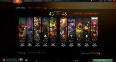 Conta Dota 2 Com itens exclusivos!