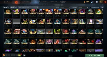 Conta Dota 2 Com itens exclusivos!