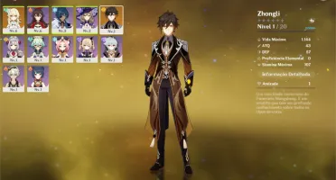 GENSHIN IMPACT / AR 7 / Zhongli + 10SR