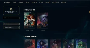 Conta UNRANKED | NVL 30 | 2 CAMPEÕES | 38765 ESSÊNCIAS AZUIS
