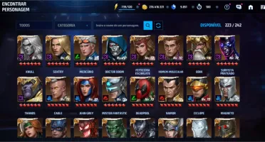 Conta Marvel Future Fight