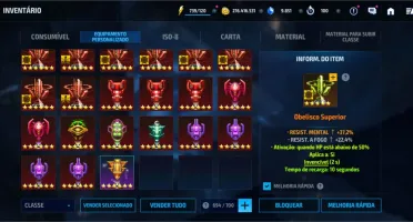 Conta Marvel Future Fight