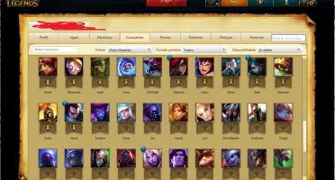 Vendo conta no lol Jinx full skin e muito MAIS