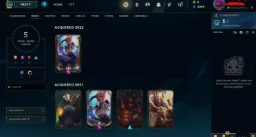 Conta Com Mmr Bugado E Com Skin Prestigio!!!!!!