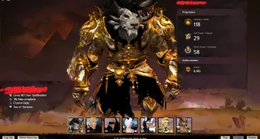 Vendo conta GW2 + Heart Of Thorns + Path Of Fire Deluxe Ed.