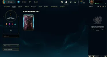 Conta LoL, Diamante lV, Ganhando 20 Pdls