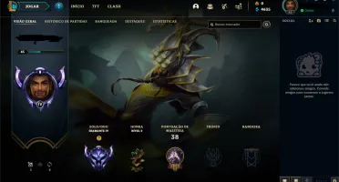 Conta LoL, Diamante lV, Ganhando 20 Pdls