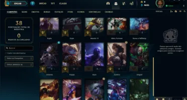 Conta LoL, Diamante lV, Ganhando 20 Pdls